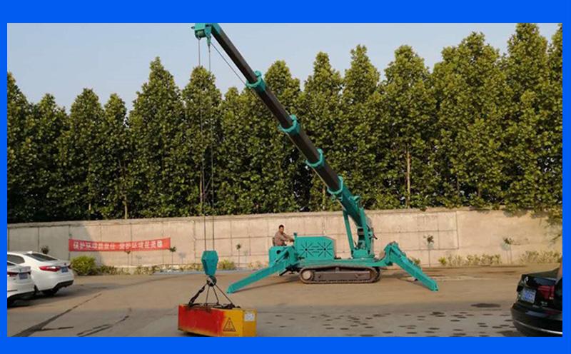 履帶8噸蜘蛛吊實(shí)物大圖