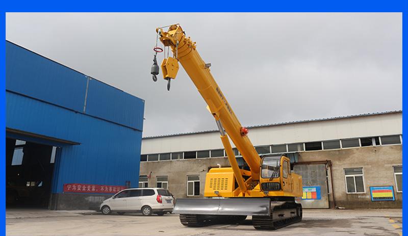 8噸履帶吊實物大圖
